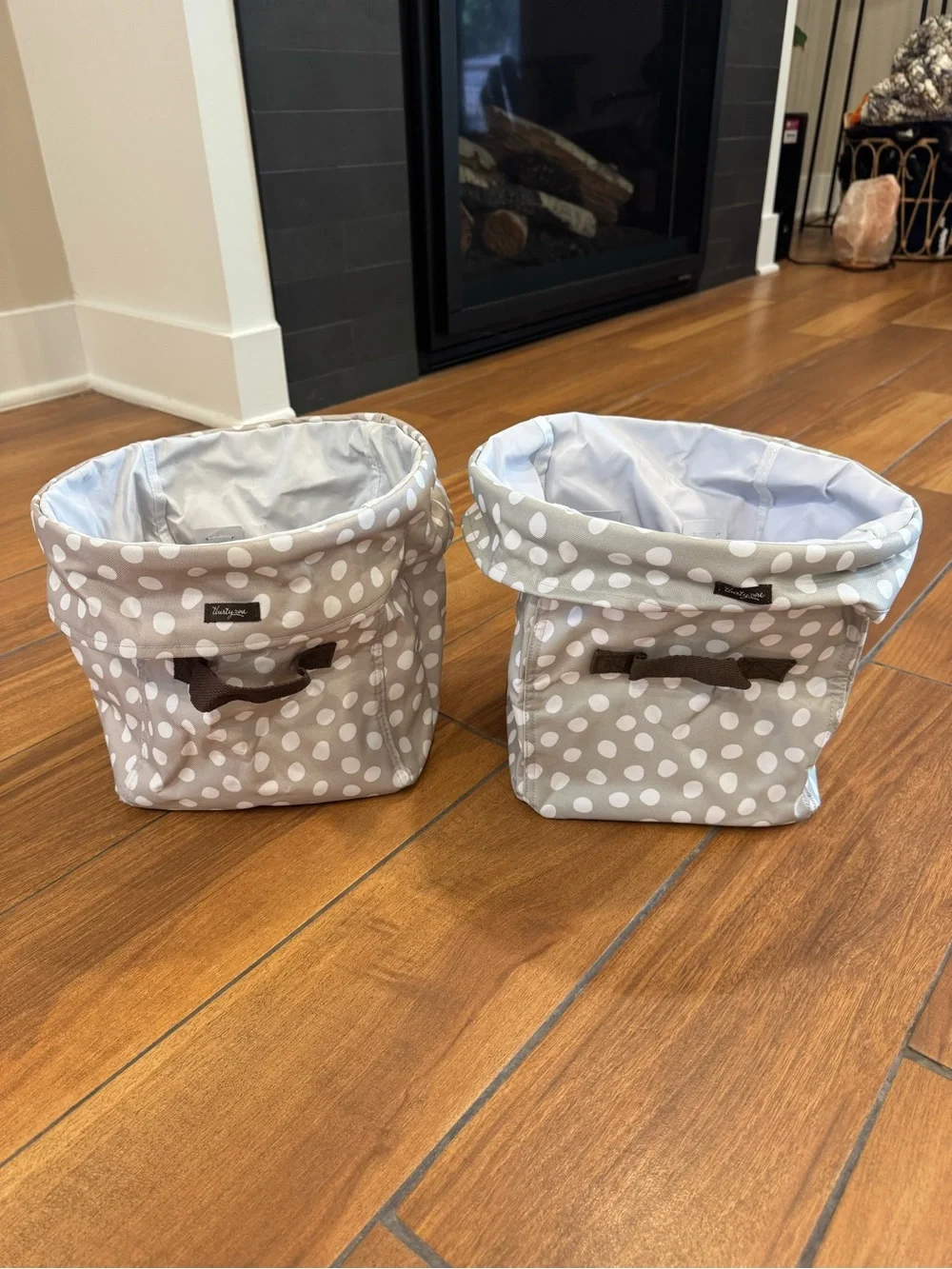 Thirty One Mini Utility Bin in Lotsa Dots (Set of 2)